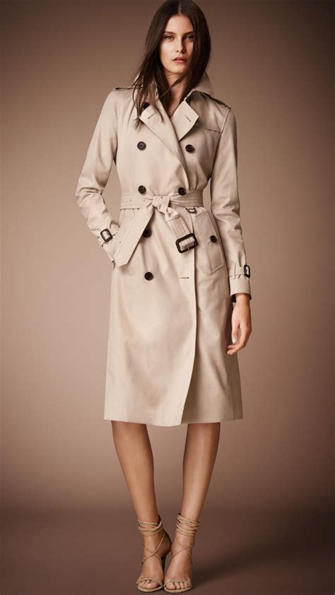 Burberry kennington trench coat women